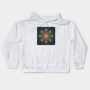 Mandalas Collection - How to color the island of a hummingbird (compassion) Kids Hoodie